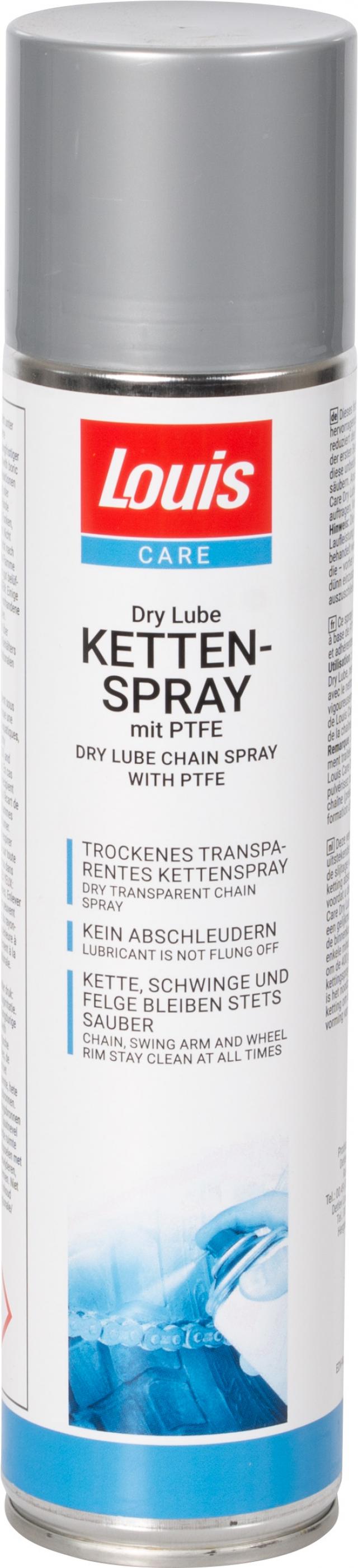 LOUIS CARE DRY LUBE CHAIN SPRAY CONTAINS: 400 ML