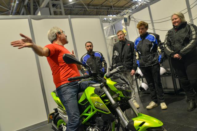 Instructor at Motorcycle Live Try Ride