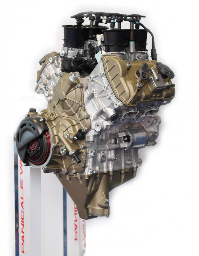 Panigale V4 R engine