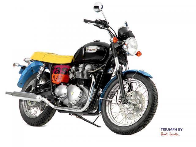 Crate-fresh Triumph T100 Paul Smith special edition eme | Visordown