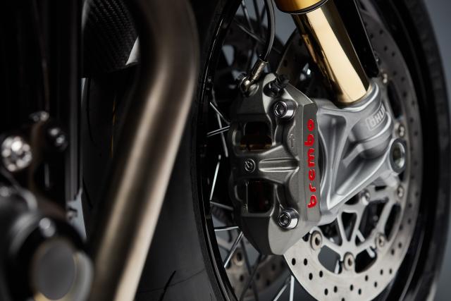 Triumph release new pictures and full Thruxton TFC spec