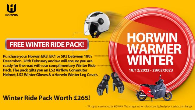 Horwin Winter Warm Pack graphic.