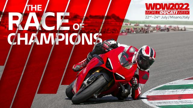 WDW 2022 ROC poster. - Ducati Media