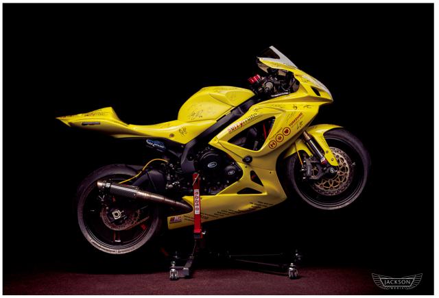 YAA Raffle Bike - Yellow Suzuki GSX1000R