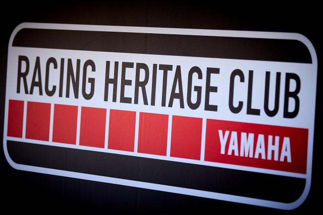 Yamaha Racing Heritage Club logo. - Yamaha Racing