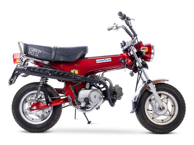 A Honda DAX ST50 once owned by F1 Champion Nigel Mansell