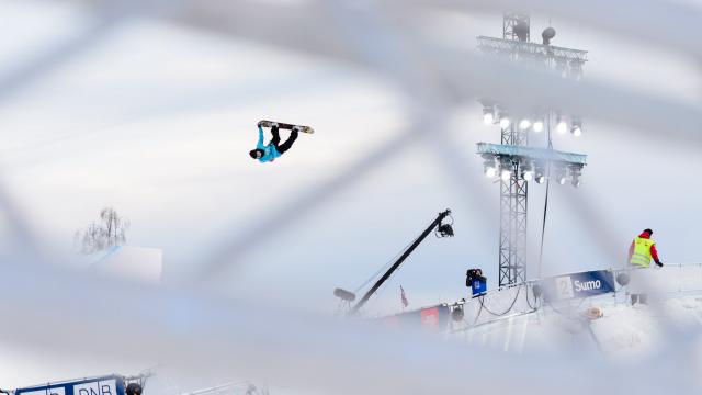 Snowboard Big Air Champs turn to bikes for relaxation