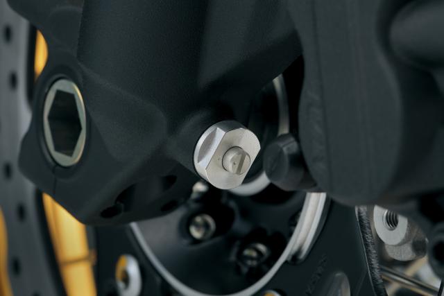 Front suspension on the 800 DS V-STrom