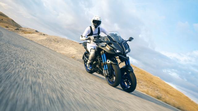 Yamaha reveals ‘Niken’ three-wheeler