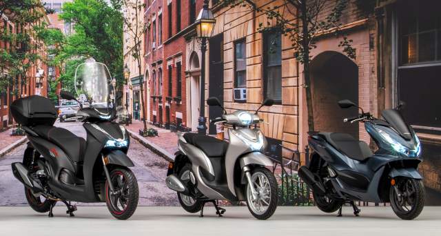 2021 Honda Scooters updated