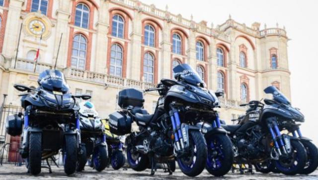 French motorcyclists protest against mandatory motorcycle testing