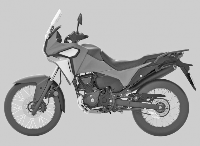 Honda NX 200 render. - Motorcycle.com