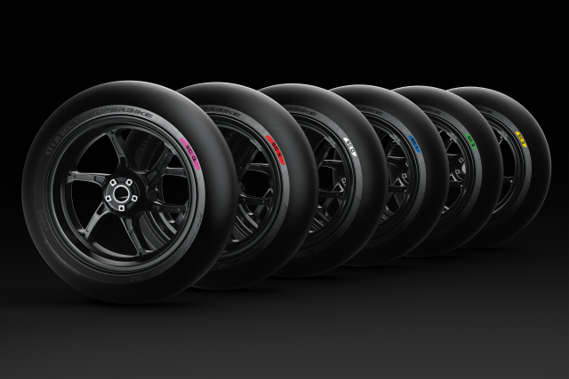 Pirelli Diablo Superbike rear tyre range