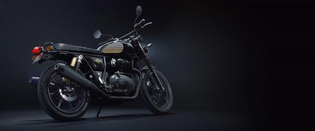 Royal Enfield Interceptor 650 'blacked out'