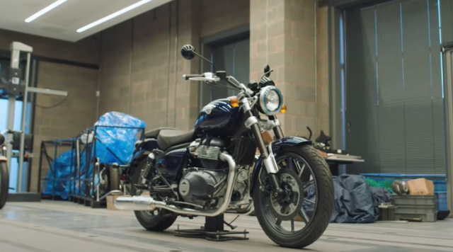 Royal Enfield Super Meteor, screengrab from launch stream. - Royal Enfield Instagram
