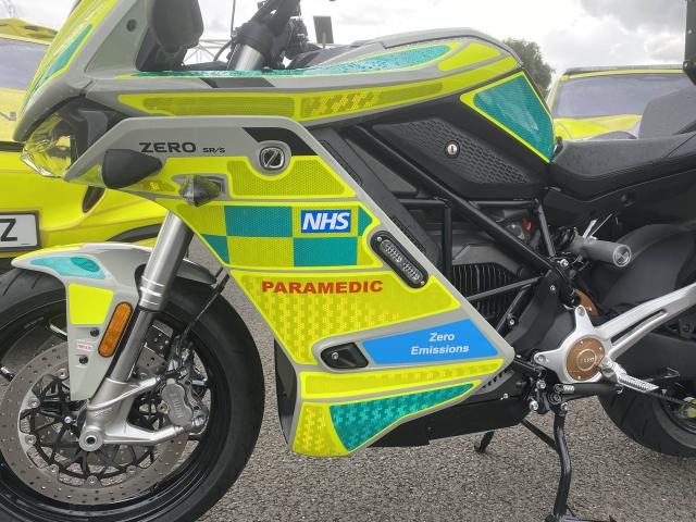 LAS Zero SR/S electric response motorcycle