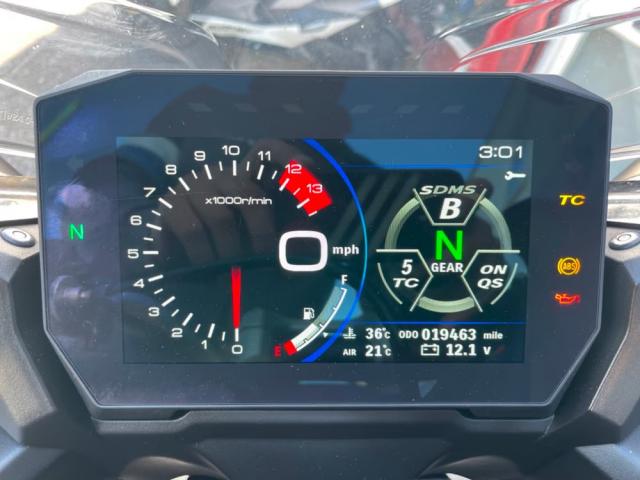 Suzuki GSX-S1000 GT - display