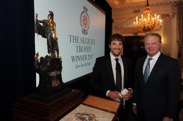 Sam Sunderland awarded Segrave Trophy