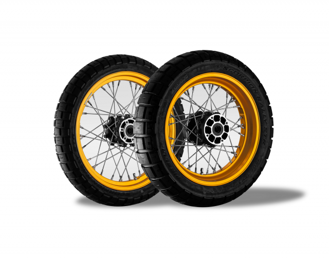 Moto Morini X-Cape 650 Gold Wheel Edition wheels