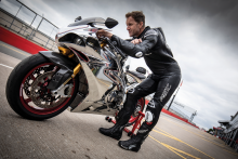 RST airbag motorcycle leathers