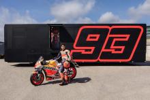Marc Marquez and his MotoGP Motorhome