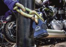 Squire Motolok SS100 lock and chain