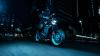 The 2024 Yamaha MT-09 being ridden at night