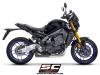 Yamaha MT-09 with SC-Project STR-1 silcencer