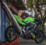 Kawasaki ZX-25R, modified, exhaust