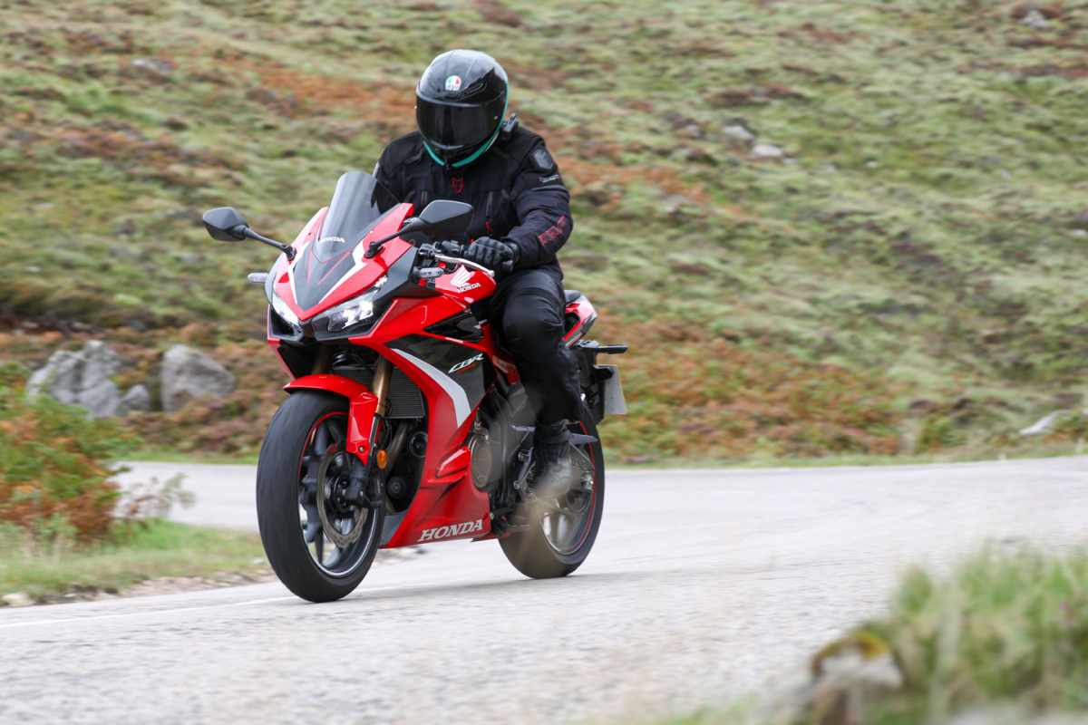 Honda CBR500R (2022) r... | A sports bike Scottish tour! | Visordown