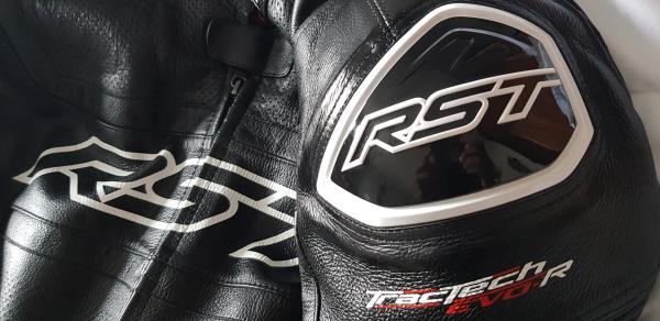 RST TracTech Evo R one-piece leathers