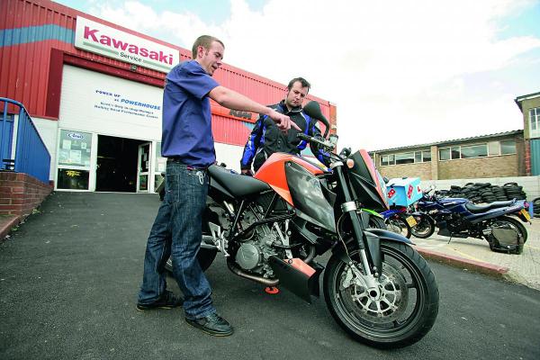 ‘Secure Areas’ set up to allow motorcycle sales in confidence