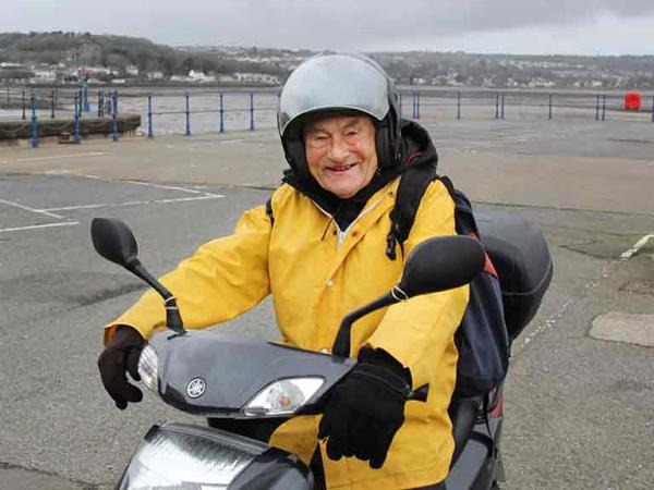 Watch: 101-year-old takes riding assessment