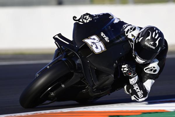 Raul Fernandez, 2024 MotoGP Valencia test. - Gold and Goose