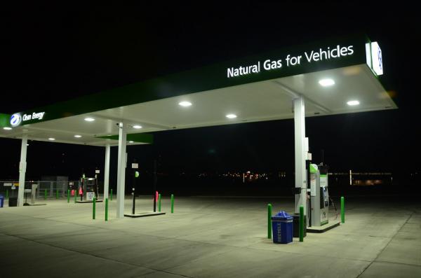 &quot;Columbia purchases more compressed natural gas buses&quot; by KOMUnews is licensed under CC BY 2.0.