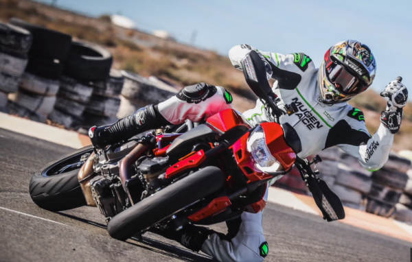 WATCH: Rubén Xaus drifts Ducati’s new Hypermotard 950