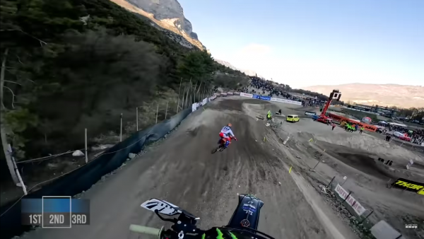 Jeremy Seewer&#039;s Trentino triple from his GoPro perspective.