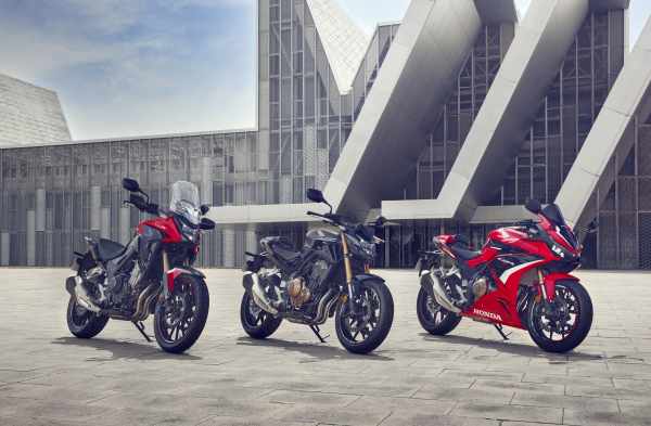 2022 Honda 500cc range updates