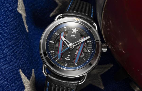 REC Watches TTT Knievel is a Swiss watch built from Evel’s last bike