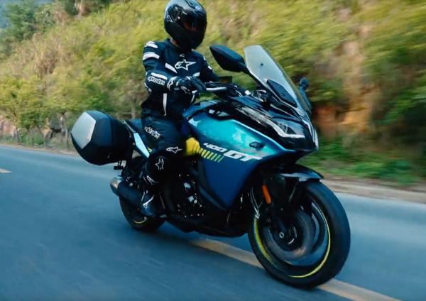 New CFMoto 400GT sporty touring thing