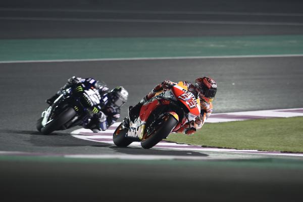 Marquez rockets to the top with Qatar MotoGP lap record