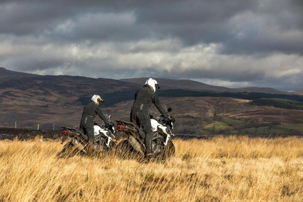 Watch: Rugby stars head off-road with Triumph