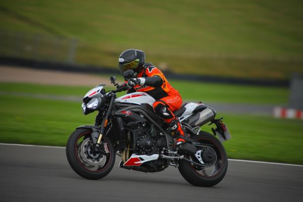 Visordown Track Day Donington Triumph Speed Triple RS