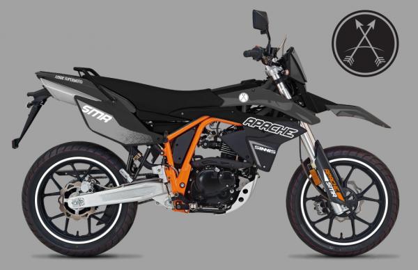 Sinnis Apache supermoto gets higher-spec ‘R’ edition for 2017