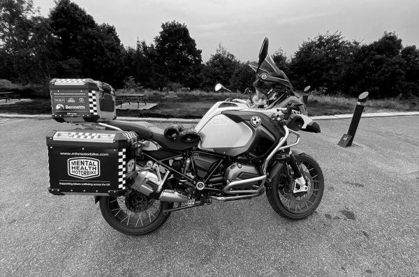 Mental Health Motorbike&#039;s BMW R1200GS.