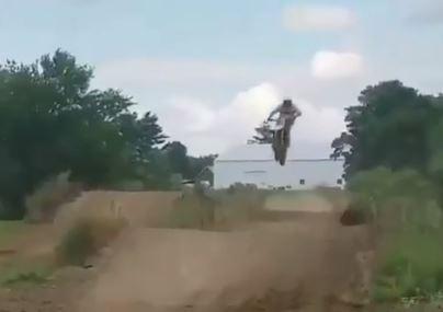 Watch: Motocross mayhem at the dirt-track