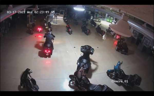 Harley Davidson theft indiana