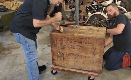 Indian Crate engine unboxed