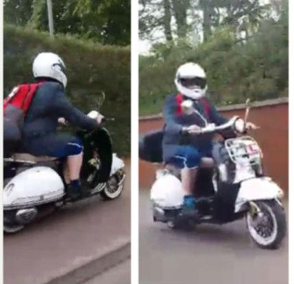Man called Jammy Dodger cleared over riding on pavement video