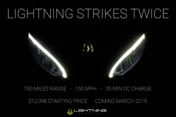 Lightning Strike electric motorcycle